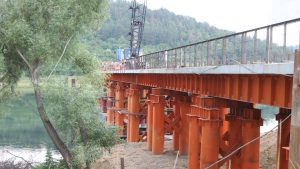 Temporary Crossing Replaces Promised New Bridge Over Dniester River Between Ukraine and Moldova